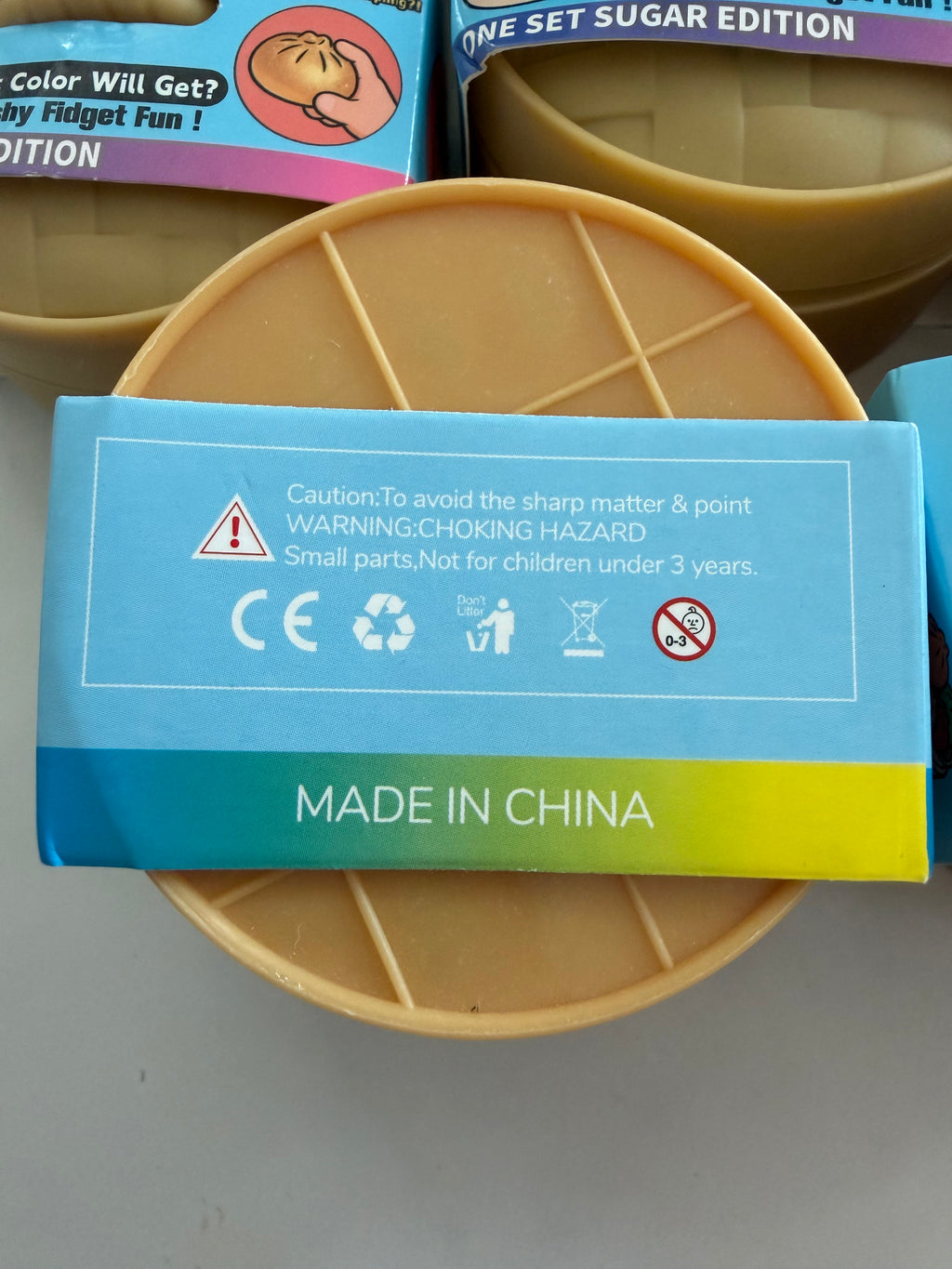 Random Mystery Dumpling Squishy – 8.5cm