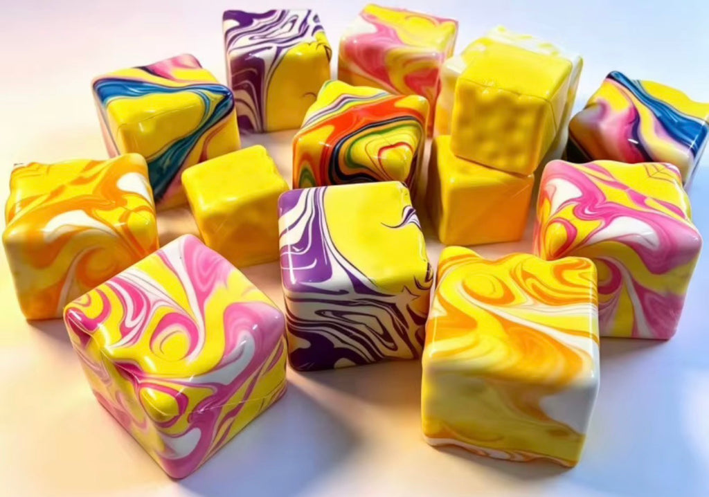 Mystery Assorted Foam Cube Squishy – 6cm Slow-Rise Fidget Toy