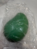Green mango-shaped color changing squishy toy