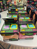 Assorted super solid cube squeeze balls