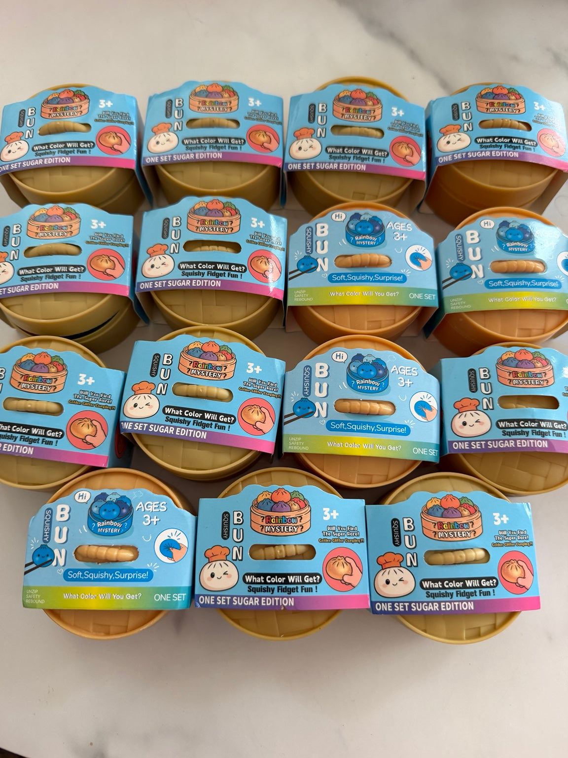 Mini mystery dumpling squishies 5.5 cm