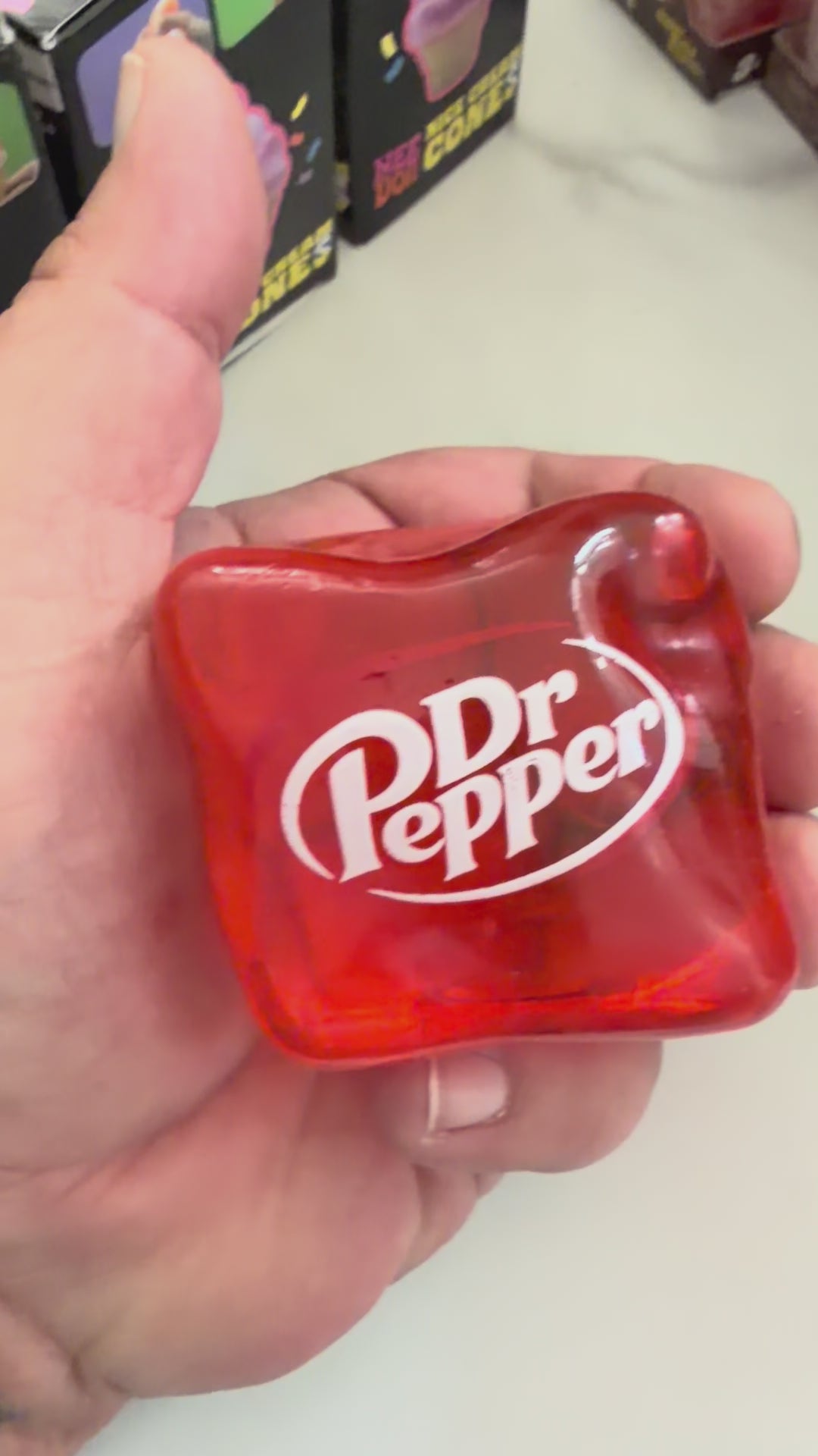Dr Pepper Nice Cube – Super Solid Squish