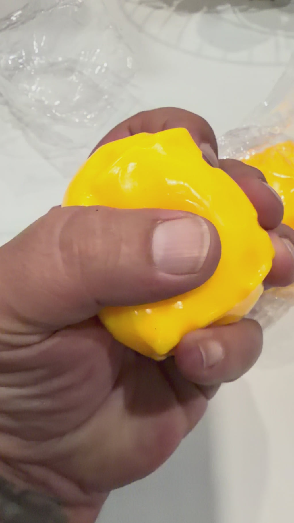 Small Cheese Squishy – Sensory Fidget Toy
